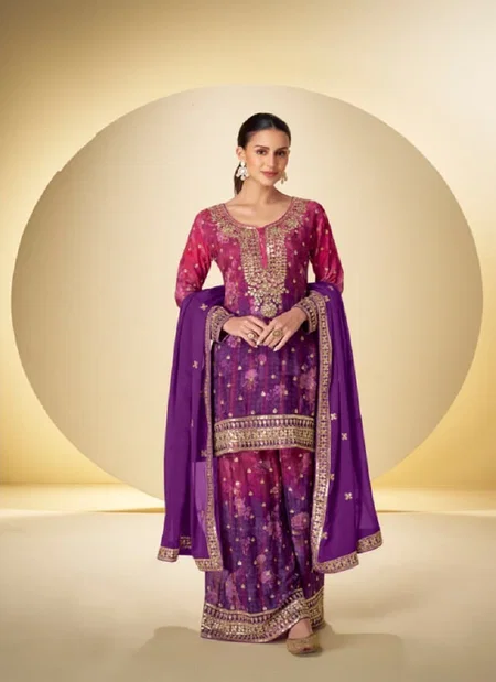 Kanika By Gulkayra Chinon Printed Designer Wholesale Readymade Suits Best Wholesale Shop In Surat